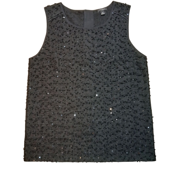 Ann Taylor Tops - Ann Taylor Black Sequin Top